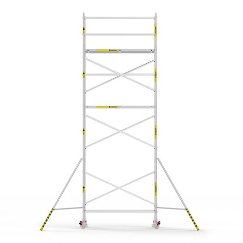Panthera Basic geschoord rolsteiger carbon vloer 135x245x8,2m werkhoogte