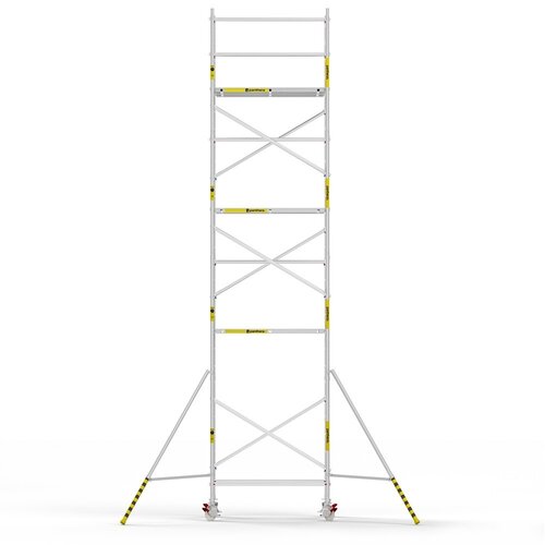 Panthera Basic geschoord rolsteiger carbon vloer 135x185x9,2m werkhoogte