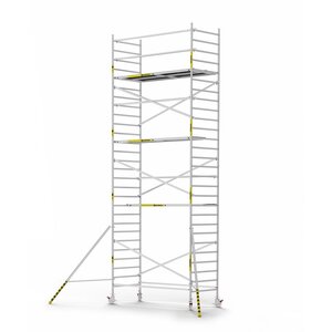 Panthera Basic geschoord rolsteiger carbon vloer 135x245x9,2m werkhoogte