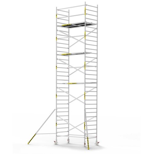 Panthera Basic geschoord rolsteiger carbon vloer 135x245x10,2m werkhoogte