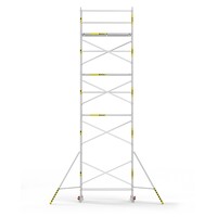 Panthera Basic geschoord rolsteiger carbon vloer 135x245x10,2m werkhoogte