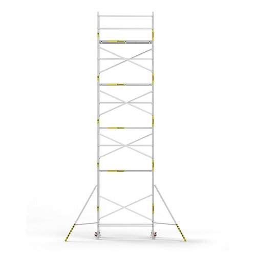 Panthera Basic geschoord rolsteiger carbon vloer 135x245x11,2m werkhoogte