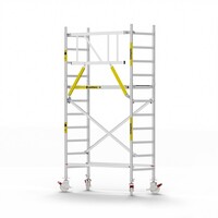 Panthera Basic met voorloopleuning rolsteiger carbon vloer 75x185x4,2m werkhoogte