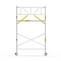 Panthera Basic met voorloopleuning rolsteiger carbon vloer 75x245x5,2m werkhoogte