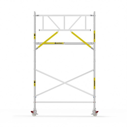Panthera Basic met voorloopleuning rolsteiger carbon vloer 75x245x5,2m werkhoogte