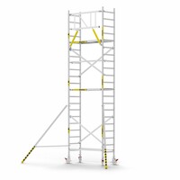 Panthera Basic met voorloopleuning rolsteiger carbon vloer 75x185x7,2m werkhoogte