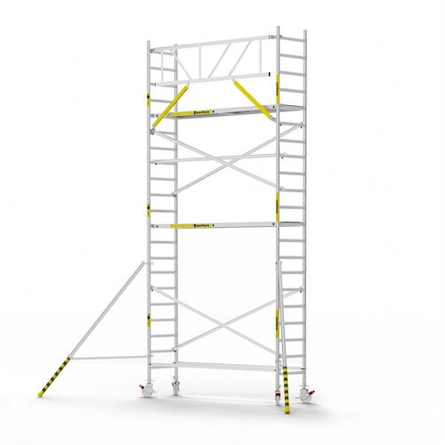Panthera Basic met voorloopleuning rolsteiger carbon vloer 75x305x7,2m werkhoogte
