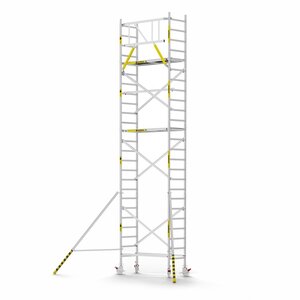Panthera Basic met voorloopleuning rolsteiger carbon vloer 75x185x8,2m werkhoogte
