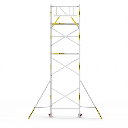 Panthera Basic met voorloopleuning rolsteiger carbon vloer 75x185x8,2m werkhoogte