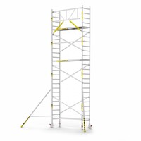 Panthera Basic met voorloopleuning rolsteiger carbon vloer 75x245x8,2m werkhoogte