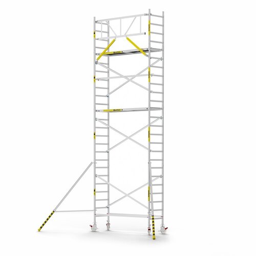 Panthera Basic met voorloopleuning rolsteiger carbon vloer 75x245x8,2m werkhoogte