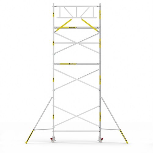 Panthera Basic met voorloopleuning rolsteiger carbon vloer 75x245x8,2m werkhoogte