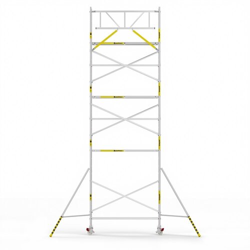 Panthera Basic met voorloopleuning rolsteiger carbon vloer 75x245x9,2m werkhoogte