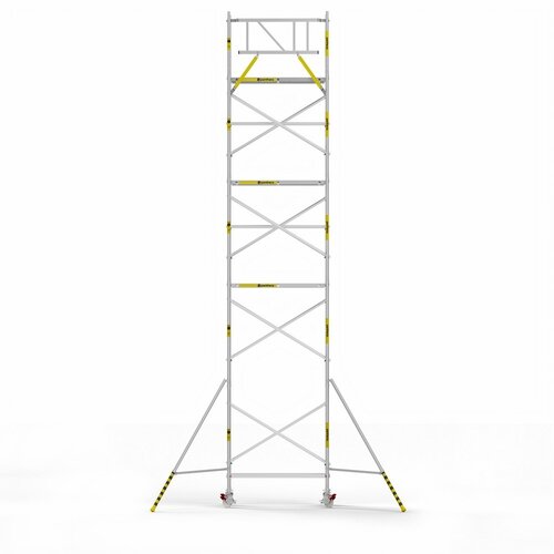 Panthera Basic met voorloopleuning rolsteiger carbon vloer 75x185x10,2m werkhoogte