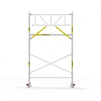 Panthera Basic met voorloopleuning rolsteiger carbon vloer 90x245x5,2m werkhoogte