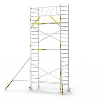 Panthera Basic met voorloopleuning rolsteiger carbon vloer 90x305x7,2m werkhoogte