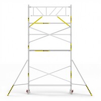 Panthera Basic met voorloopleuning rolsteiger carbon vloer 90x305x7,2m werkhoogte