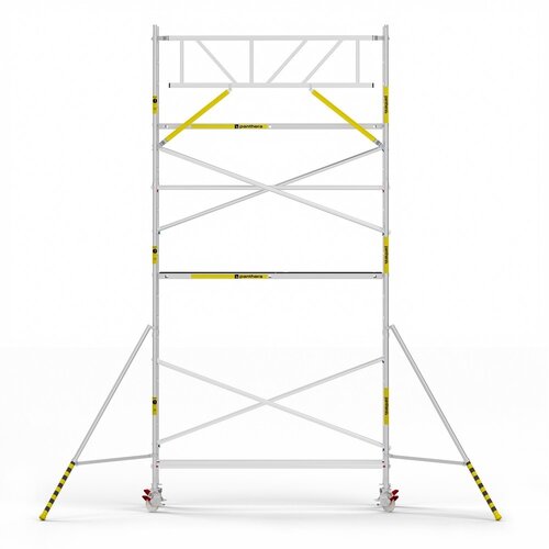 Panthera Basic met voorloopleuning rolsteiger carbon vloer 90x305x7,2m werkhoogte
