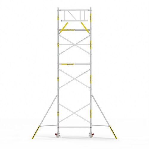 Panthera Basic met voorloopleuning rolsteiger carbon vloer 90x185x8,2m werkhoogte