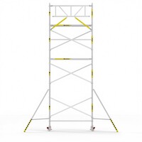 Panthera Basic met voorloopleuning rolsteiger carbon vloer 90x245x8,2m werkhoogte