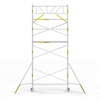 Panthera Basic met voorloopleuning rolsteiger carbon vloer 90x305x8,2m werkhoogte