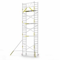 Panthera Basic met voorloopleuning rolsteiger carbon vloer 90x245x9,2m werkhoogte