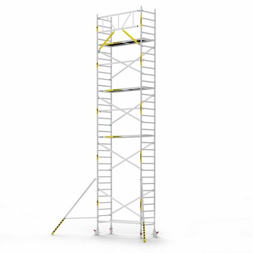 Panthera Basic met voorloopleuning rolsteiger carbon vloer 90x245x10,2m werkhoogte