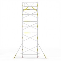 Panthera Basic met voorloopleuning rolsteiger carbon vloer 90x245x10,2m werkhoogte