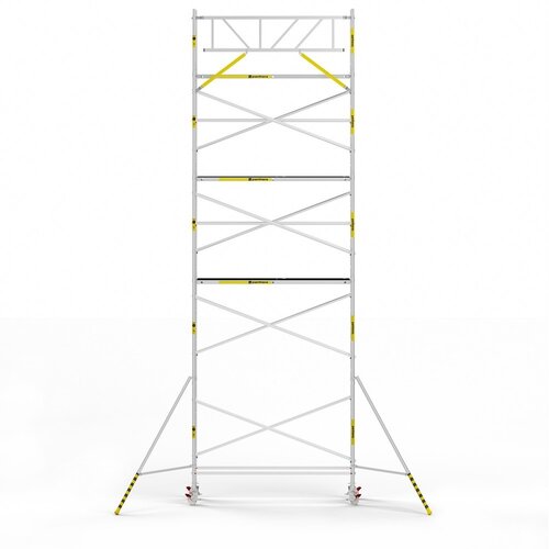Panthera Basic met voorloopleuning rolsteiger carbon vloer 90x305x10,2m werkhoogte