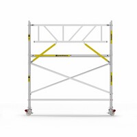 Panthera Basic met voorloopleuning rolsteiger carbon vloer 135x305x4,2m werkhoogte
