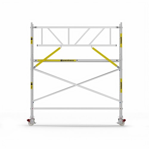 Panthera Basic met voorloopleuning rolsteiger carbon vloer 135x305x4,2m werkhoogte