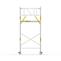 Panthera Basic met voorloopleuning rolsteiger carbon vloer 135x185x5,2m werkhoogte