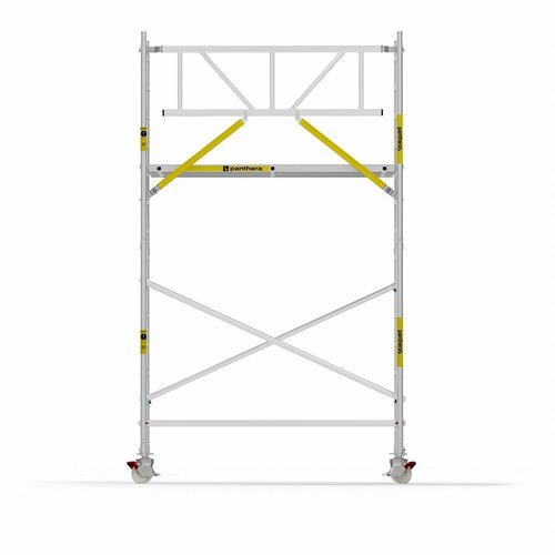 Panthera Basic met voorloopleuning rolsteiger carbon vloer 135x245x5,2m werkhoogte