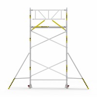 Panthera Basic met voorloopleuning rolsteiger carbon vloer 135x245x6,2m werkhoogte