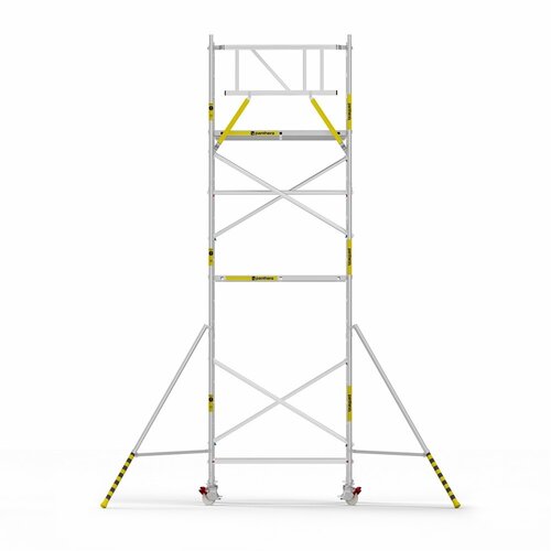 Panthera Basic met voorloopleuning rolsteiger carbon vloer 135x185x7,2m werkhoogte
