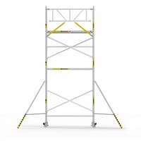 Panthera Basic met voorloopleuning rolsteiger carbon vloer 135x245x7,2m werkhoogte