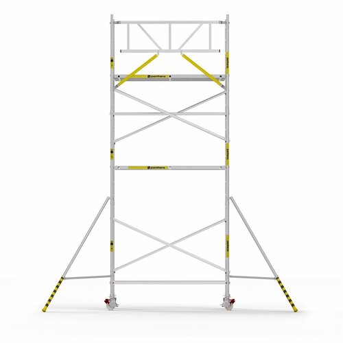 Panthera Basic met voorloopleuning rolsteiger carbon vloer 135x245x7,2m werkhoogte