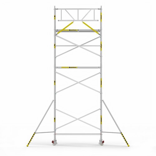 Panthera Basic met voorloopleuning rolsteiger carbon vloer 135x245x8,2m werkhoogte