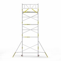 Panthera Basic met voorloopleuning rolsteiger carbon vloer 135x245x9,2m werkhoogte