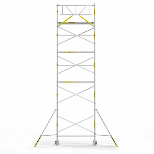 Panthera Basic met voorloopleuning rolsteiger carbon vloer 135x245x10,2m werkhoogte