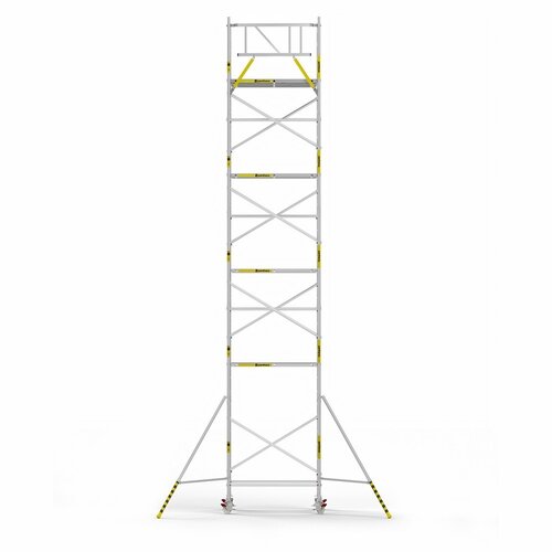 Panthera Basic met voorloopleuning rolsteiger carbon vloer 135x185x11,2m werkhoogte