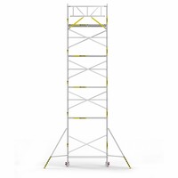 Panthera Basic met voorloopleuning rolsteiger carbon vloer 135x245x11,2m werkhoogte