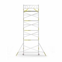 Panthera Basic met voorloopleuning rolsteiger carbon vloer 135x305x11,2m werkhoogte