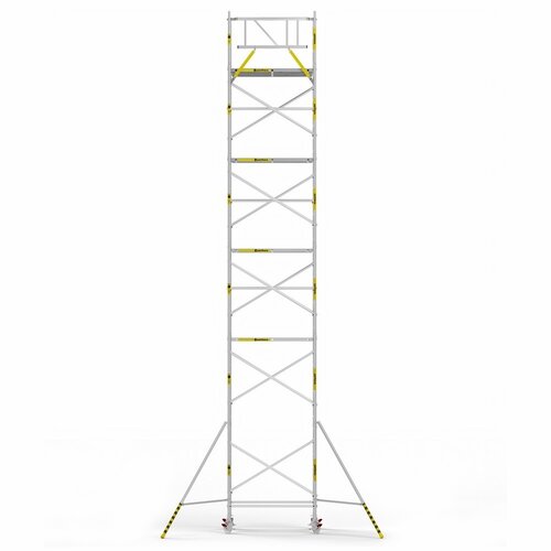 Panthera Basic met voorloopleuning rolsteiger carbon vloer 135x185x12,2m werkhoogte