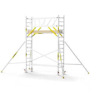 MAANDDEAL: Panthera PRO met dubbele voorloopleuning 75x305x5,2m werkhoogte