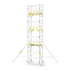 MAANDDEAL: Panthera PRO met dubbele voorloopleuning 75x185x8,2m werkhoogte