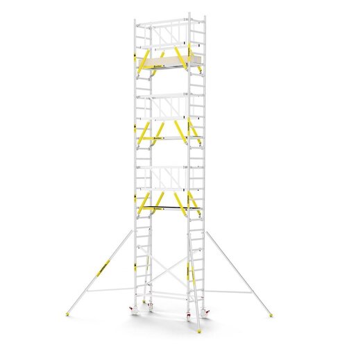 MAANDDEAL: Panthera PRO met dubbele voorloopleuning 75x185x9,2m werkhoogte