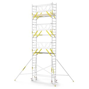 MAANDDEAL: Panthera PRO met dubbele voorloopleuning 75x245x9,2m werkhoogte