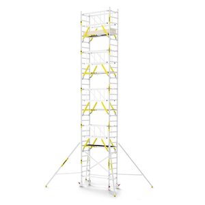 MAANDDEAL: Panthera PRO met dubbele voorloopleuning 75x185x10,2m werkhoogte