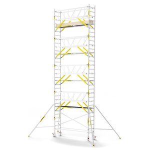 MAANDDEAL: Panthera PRO met dubbele voorloopleuning 75x305x10,2m werkhoogte carbon vloer